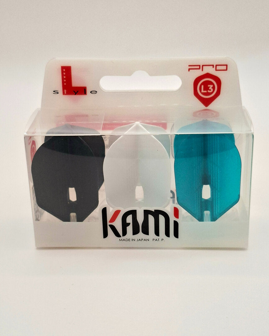 L-Style Pro Kami L3 Champagne Flights Mixed| Blackwood Darts Colour