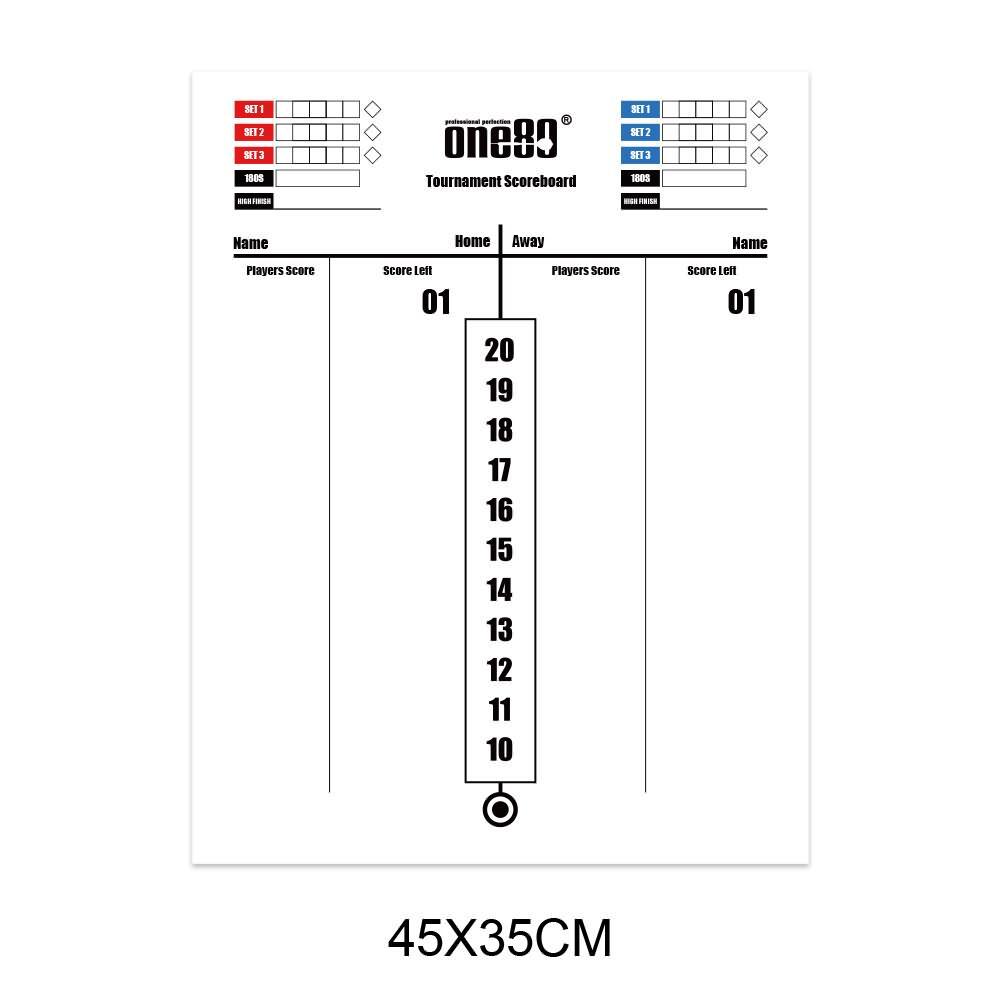 Tournament Scoreboard 45*35cm