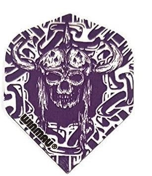 Winmau Mega Standard Flight Viking Ghost Skull