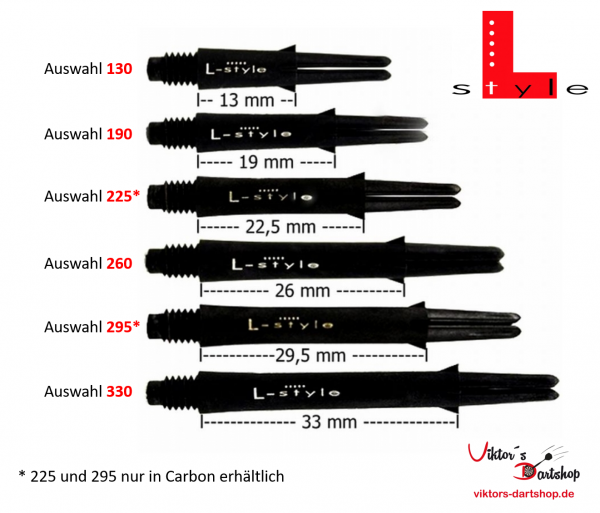 L-Style Carbon Shafts