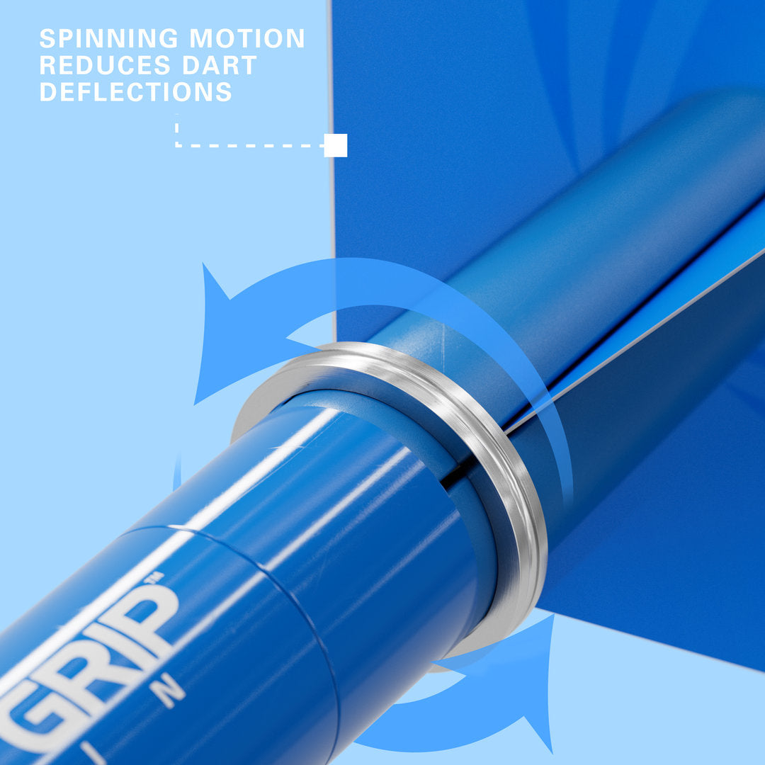 Target Pro Grip SPIN Shafts - 3 Sets -Blau