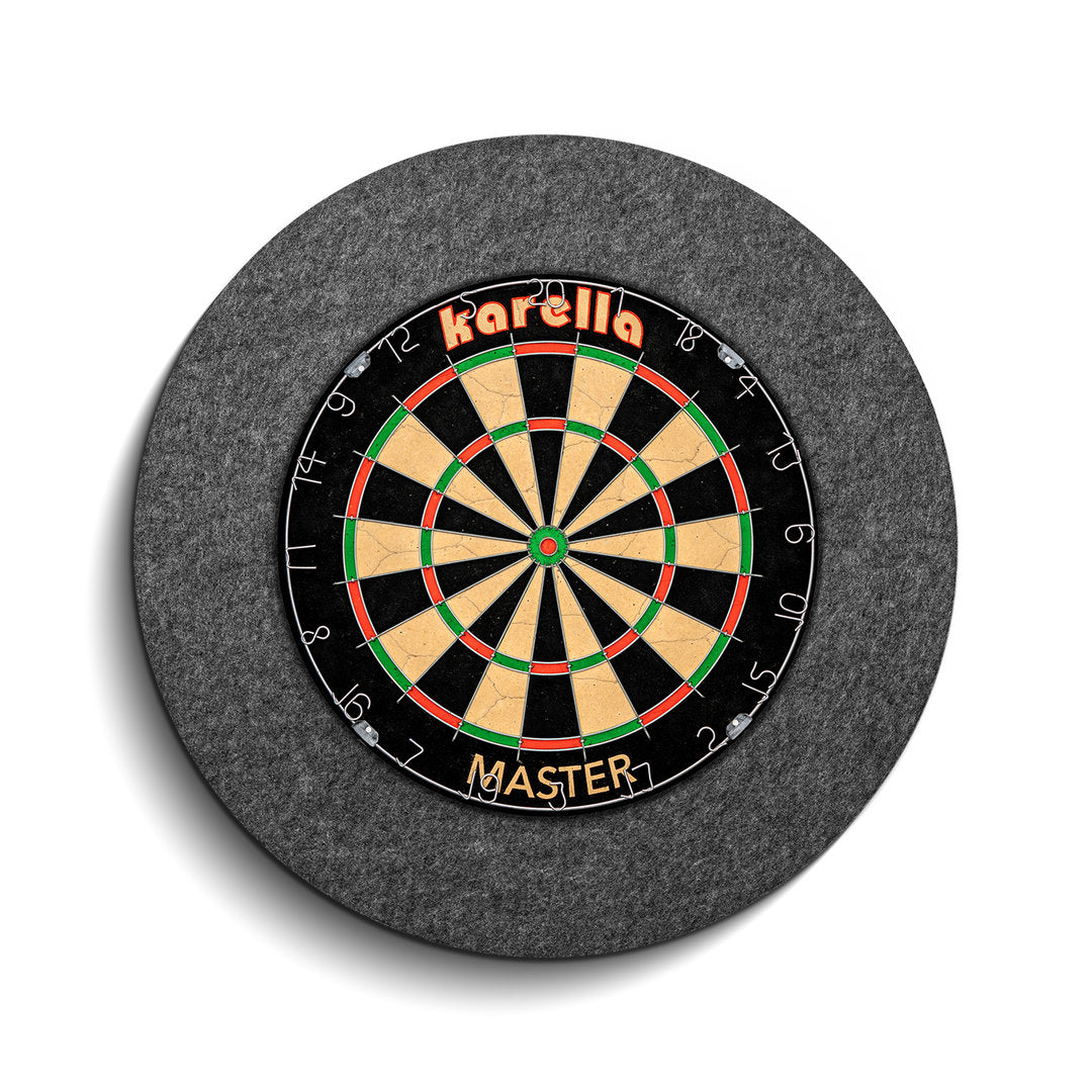 Karella Schallschutz für Steeldartboards + integrieten Surround