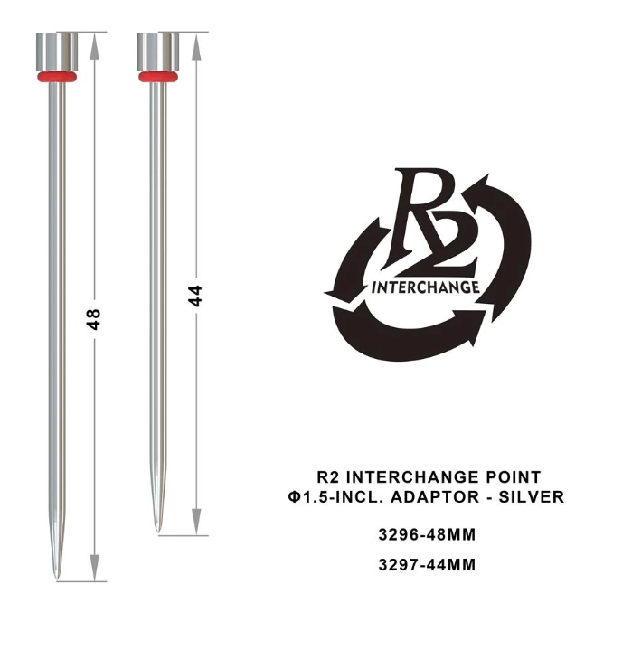 R2 INTERCHANGE POINT 1,5 Inkl. Hülsen. 44mm | 48mm