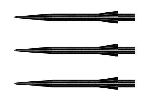 Winmau Velocity Black Dartpoints 32 mm