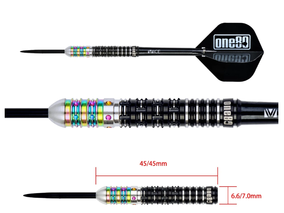 One80 FB Leung Signature Dart Steeldarts 21g | 23g