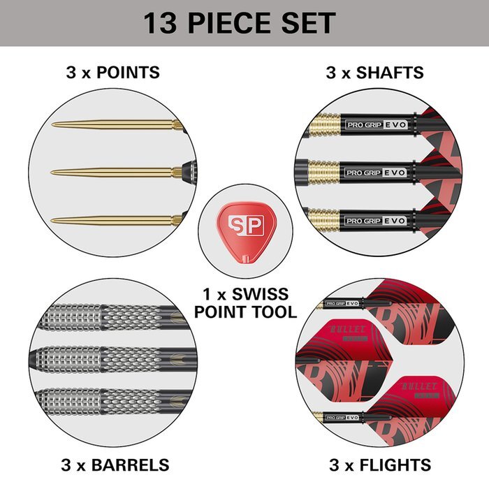 Target Stephen Bunting G5 Void Swiss Point Steeldart