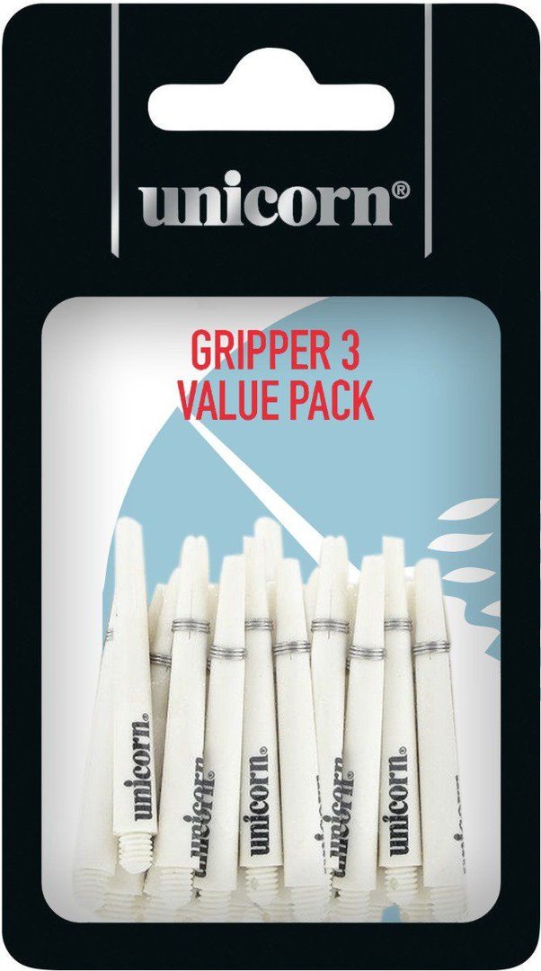 Unicorn Gripper 3 weiß 5 Sätze short | medium