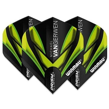 Winmau Prism Alpha Van Gerwen black green