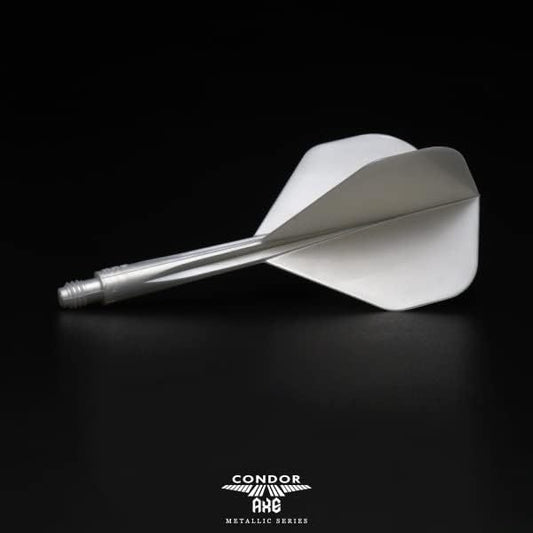 Condor AXE Dart Flights - Pearl Silver Standard