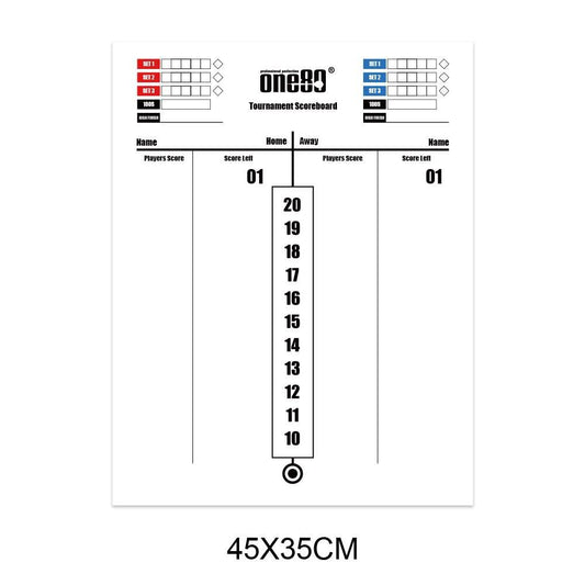 Tournament Scoreboard 45*35cm