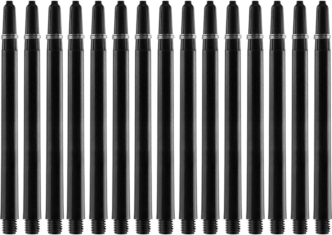 Bull's Nylon 5-pack Shafts 65 mm Schwarz | Weiß
