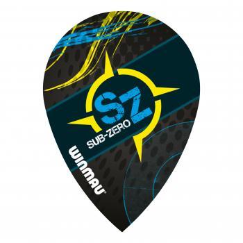 Winmau Pear Poly 123 Sub Zero Flights