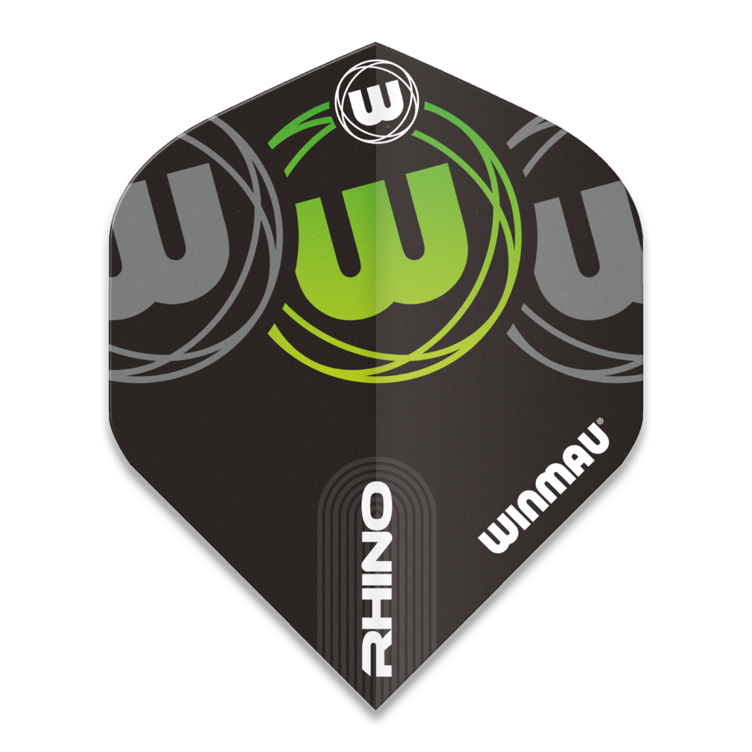 Winmau Rhino Schwarz, Grau & Grün