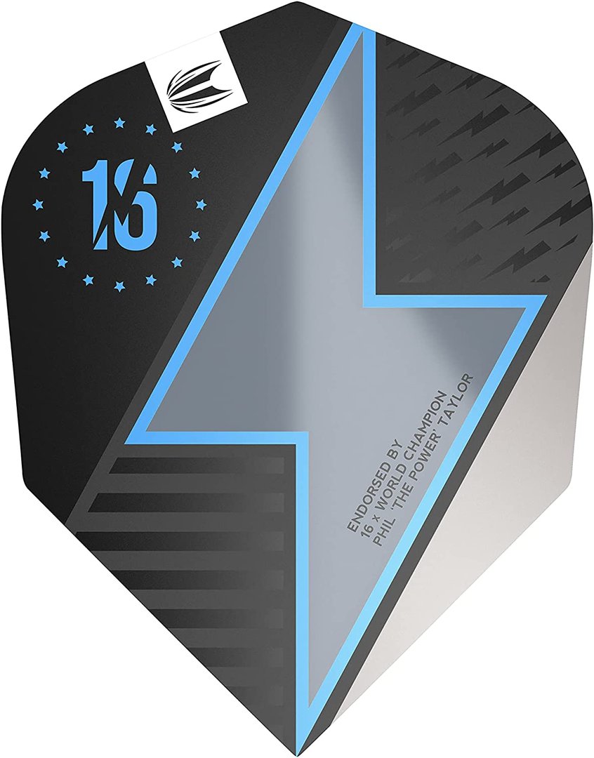 Target Darts Phil Taylor Power Series No.6 schwarz | weiß