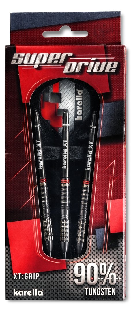 Softdart Karella SuperDrive schwarz, 90% Tungsten, 18g oder 20g
