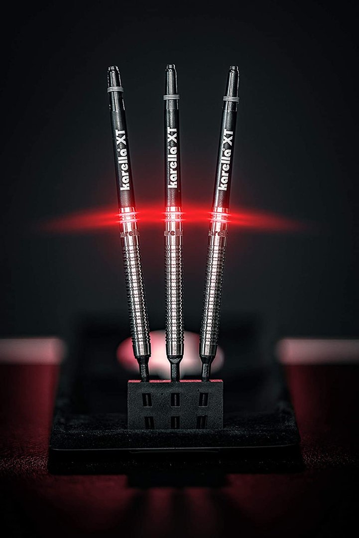 Steeldart Karella HiPower schwarz, 90% Tungsten, 22g oder 24g
