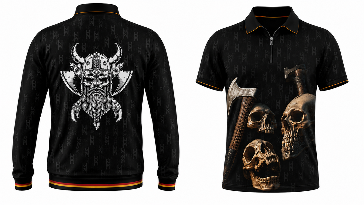 Bundel Jacke + Trikot mit eigenem Design