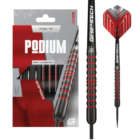 GOAT Podium Black Steeldarts 20g | 22g