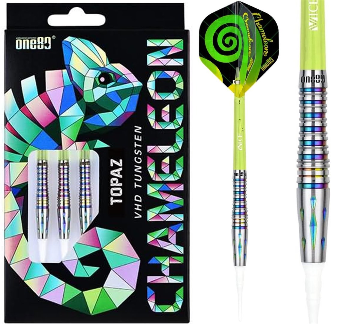 ONE80 Chameleon Topaz Softdarts 20 | 22 Gramm