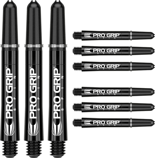 Target Pro Grip SPIN Shafts - 3 Sets - Schwarz