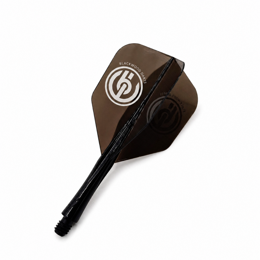Blackwood Darts SUP Flights No6 - Clear Black
