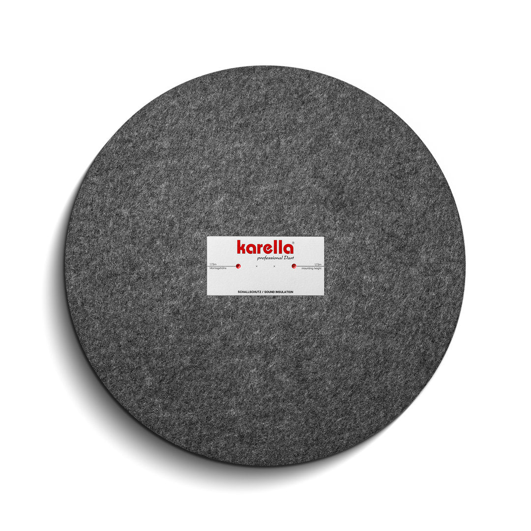 Karella Schallschutz für Steeldartboards + integrieten Surround