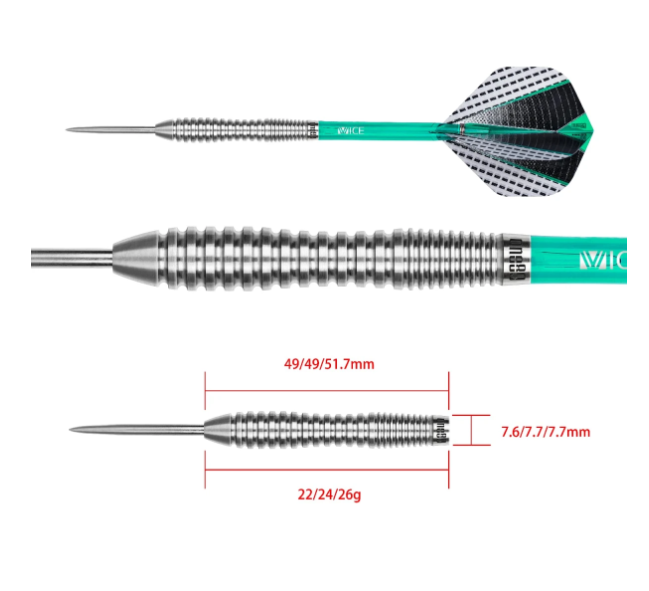 ONE80 Strike 06 Steeldart