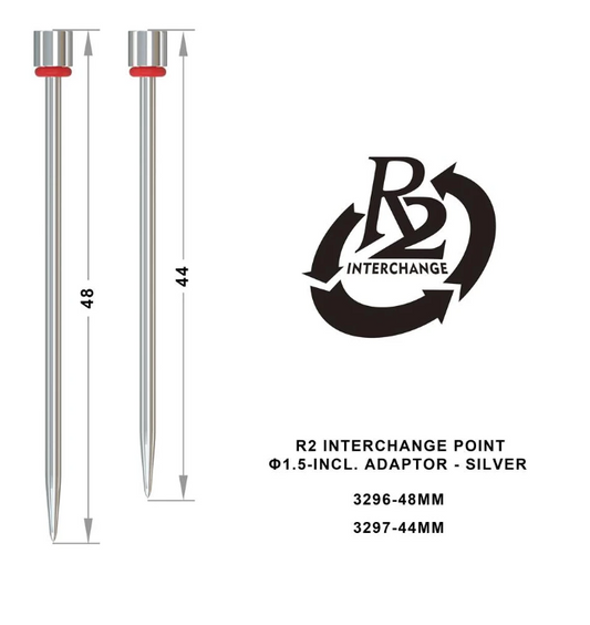 R2 INTERCHANGE POINT 1,5 Inkl. Hülsen. 44mm | 48mm