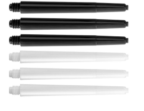 Bull's Nylon 5-pack Shafts 65 mm Schwarz | Weiß