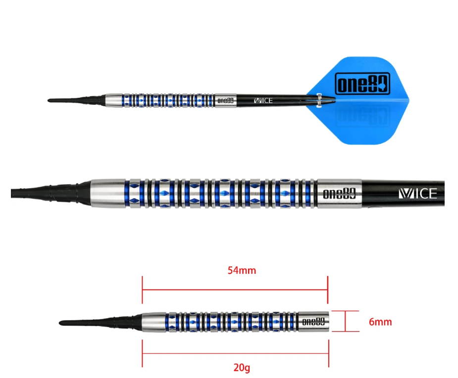 One80 Alexis Toylo Signature Sofdart 22g