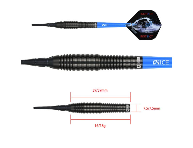 ONE80 Night Hunter Endurance Softdarts 18g | 20g