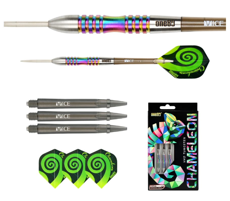 One80 Chameleon Coral Steeldarts 22g | 24g