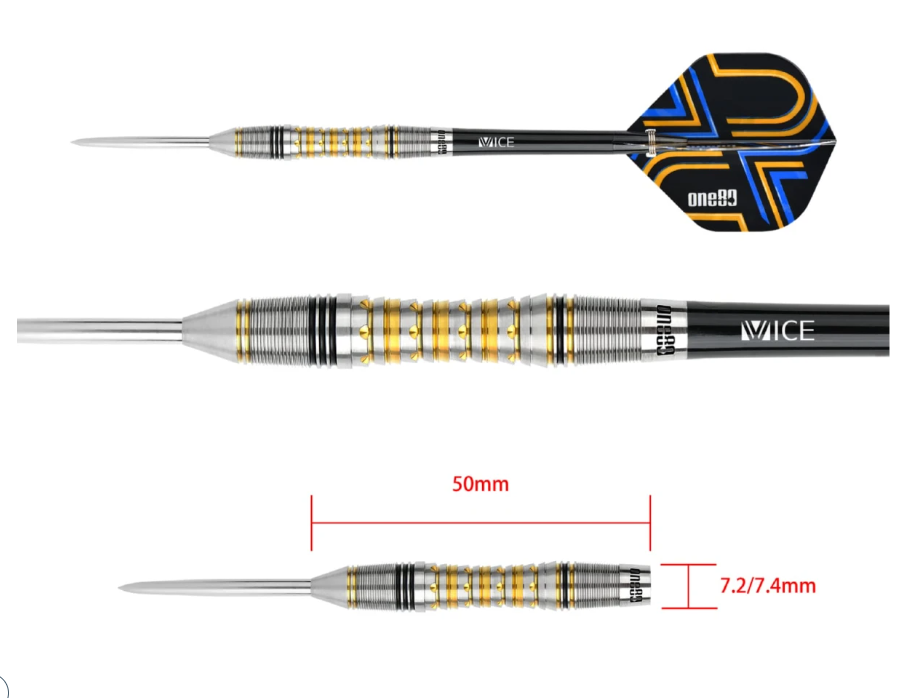 ONE80 Ascent 04 Steeltip Dart