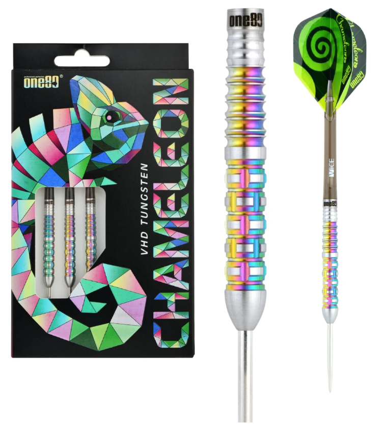 ONE80 Chameleon Zircon Steedarts 22g | 24g