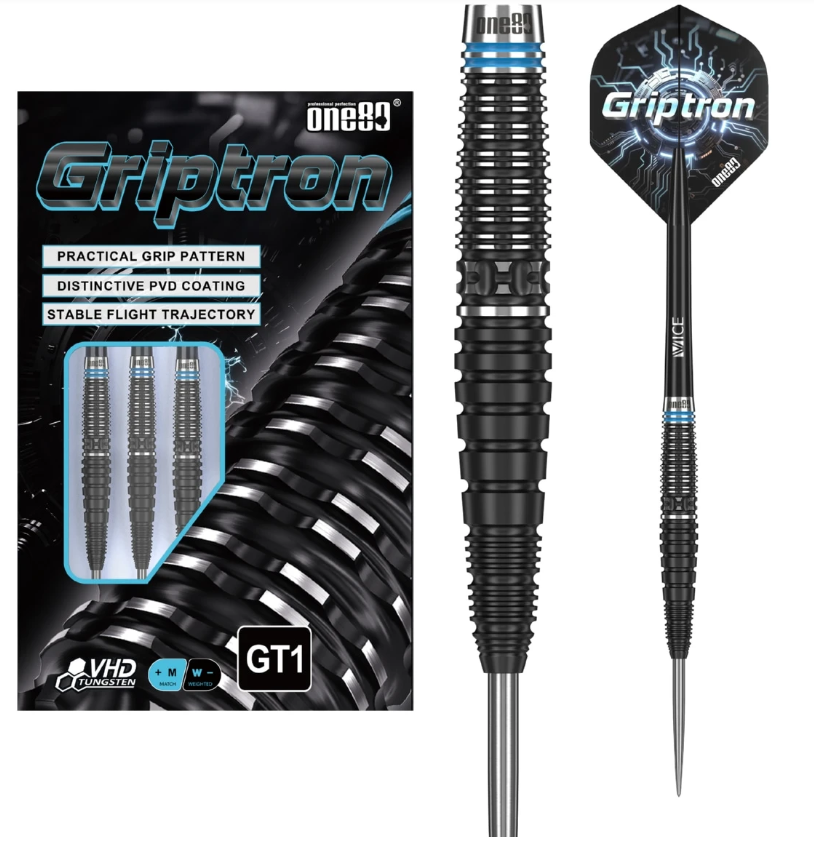One80 Griptron GT1 Steeldarts 22g | 23g | 24g