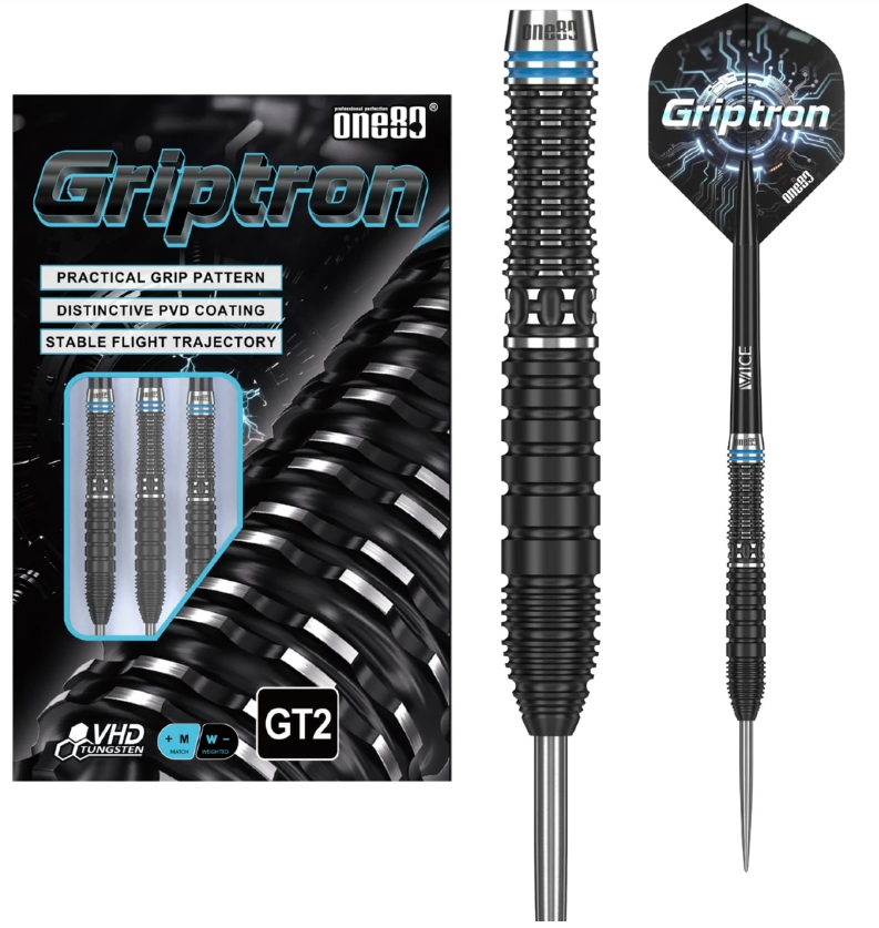 One80 Griptron GT2 Steeldarts 22g | 23g | 24g