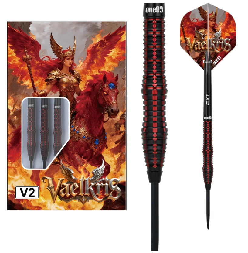 One80 Vaelkris V02 Steeldart 22g | 24g