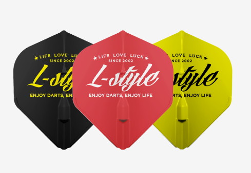 L-Style Signature Champagne L1EZ StandardFlight -Vintage Logo Type B Mix