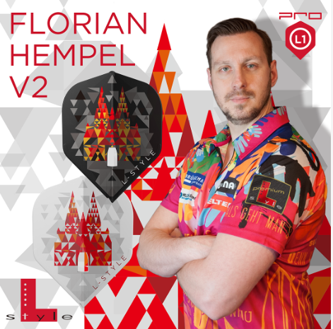L-Style Signatur Champagne L1PRO Flight Standard -  Florian Hempel V2 White