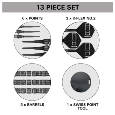 Target Chris Dobey 95K 18g - Softdarts