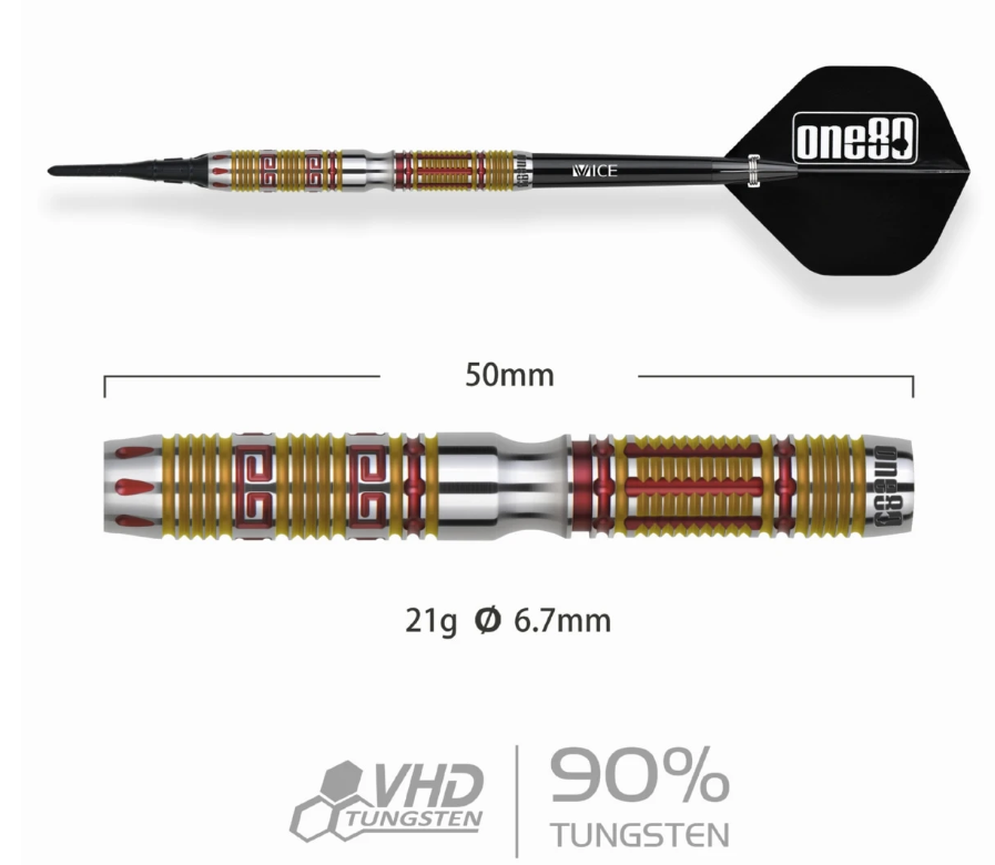 One80 Tom Yang Emperor II Softdarts 21g | 23g
