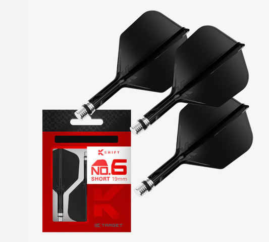 Target K-Shift No6 Flights - schwarz