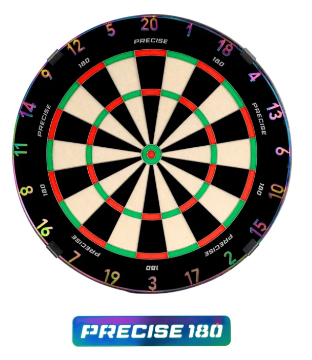 Endorphine Dartboard + Prisma Zahlenring