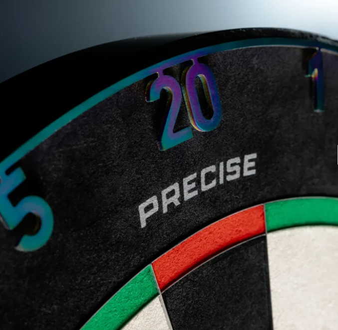 Endorphine Dartboard + Prisma Zahlenring
