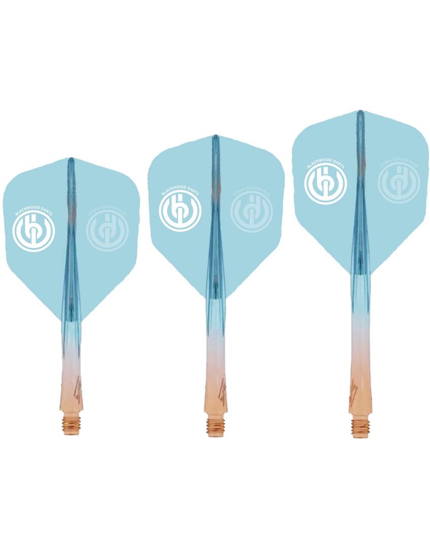 Blackwood Darts SUP Flights No6- Blue-Orange