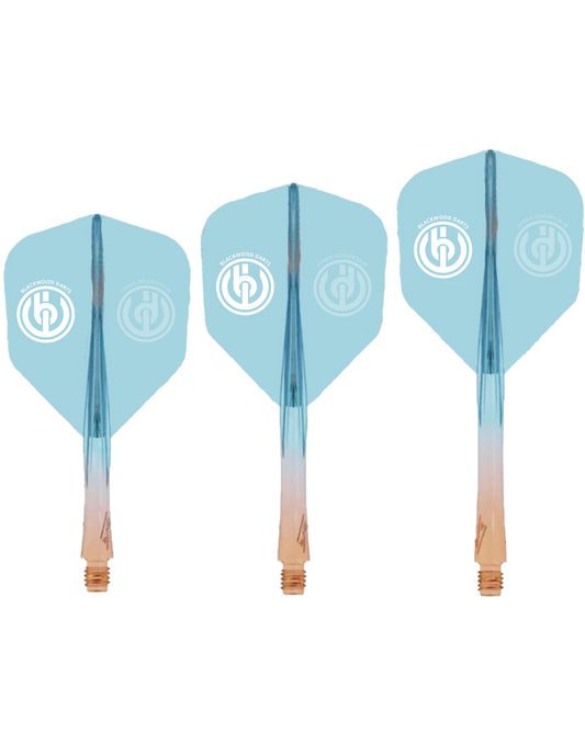 Blackwood Darts SUP Flights No6- Blue-Orange