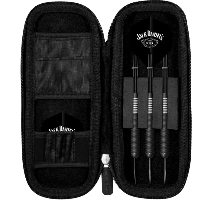 Mission Jack Daniels EVA Slim Dartcase in Weiß | Schwarz