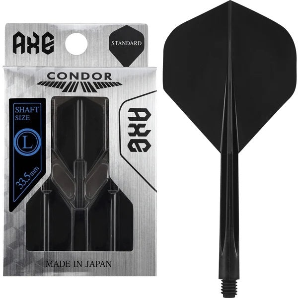 Condor AXE Dart Flights - Standard - schwarz