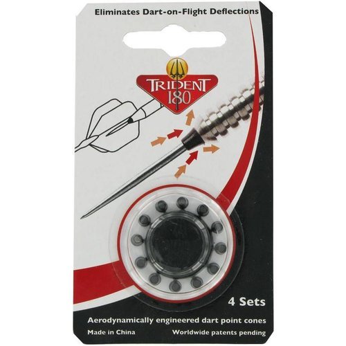 TRIDENT 180 DARTPOINT CONES SCHWARZ | ROT | SILBER