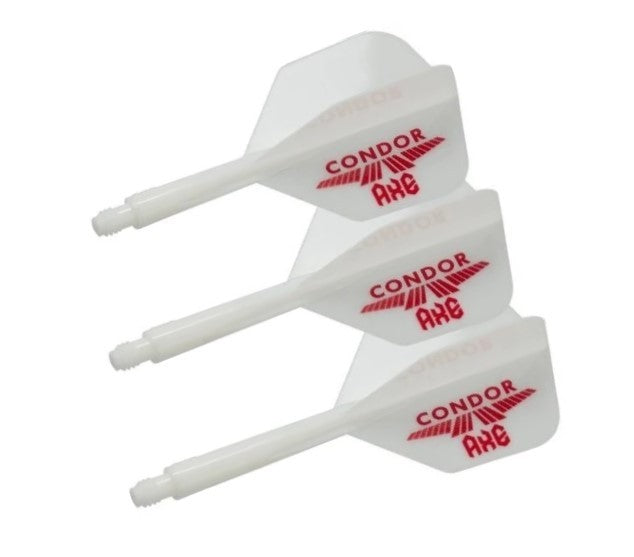 Condor AXE White-Red Flight-System - Small -Logo
